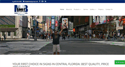 Desktop Screenshot of mbsigngroup.com