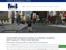 Tablet Screenshot of mbsigngroup.com